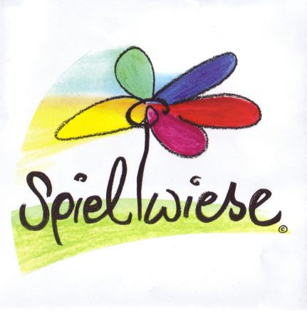 Logo mit Bluemchen Spielwiese